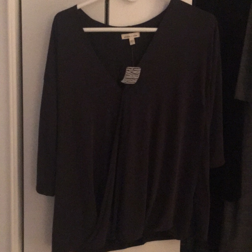 Silence + noise blouse